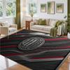 AC Milan Design Crystal Velvet Rug Soft Decorative Mat for Bedroom Entrance