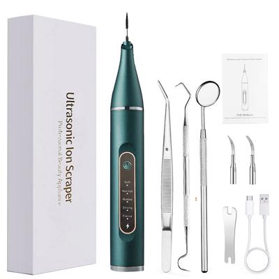 Limpiador Dental Ultrasónico de 5 Modos, Desincrustador Dental, Sarro Dental, Removedor de Manchas de Placa, Herramienta de Limpieza para Blanqueamiento Dental