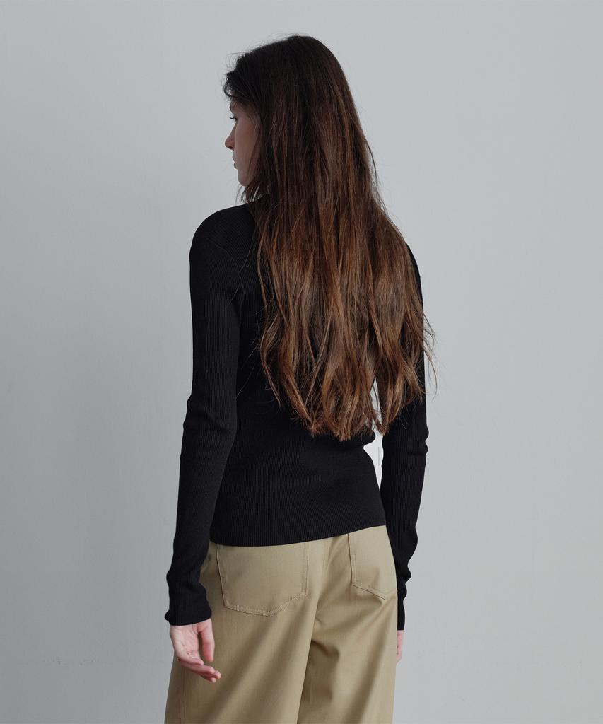 JUCYJUDY Henley Neck Knit Jzkt021C