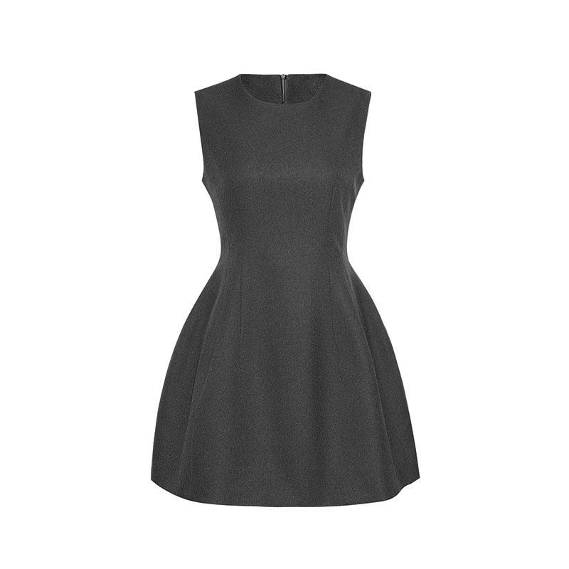 

Audwyn Elegant Silm Women s Summer Sleeveless Dress Dark gray XS