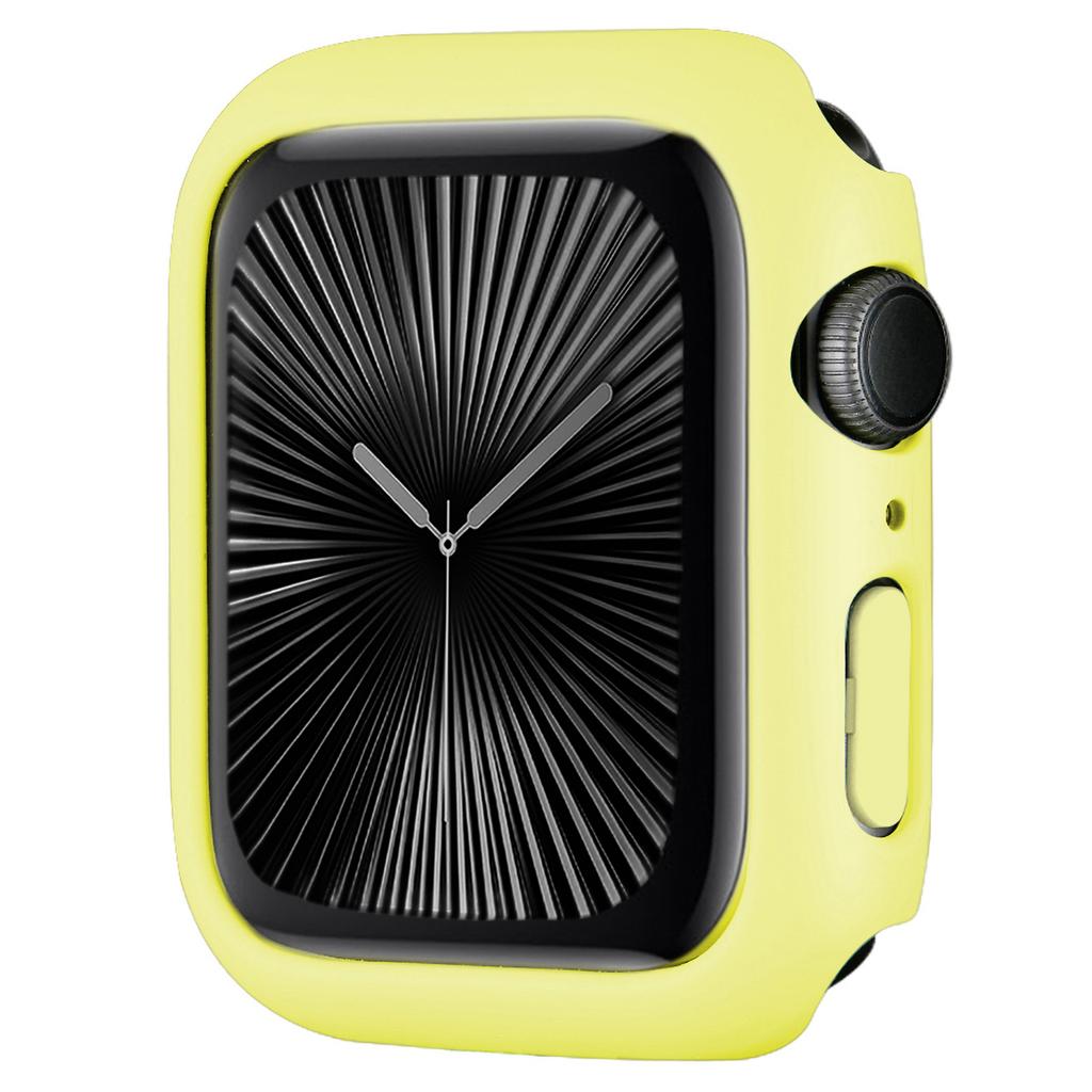 For Apple Watch Series 11/10 42mm Case Rubberized Hard PC Half Cover Watch Frame