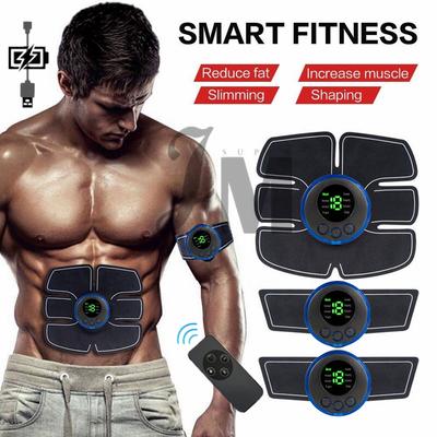 Elektryczny stymulator mięśni EMS Trener fitness Masażer Trener brzucha Tonizujący Masażer do wyszczuplania ciała Sprzęt do domowej siłowni