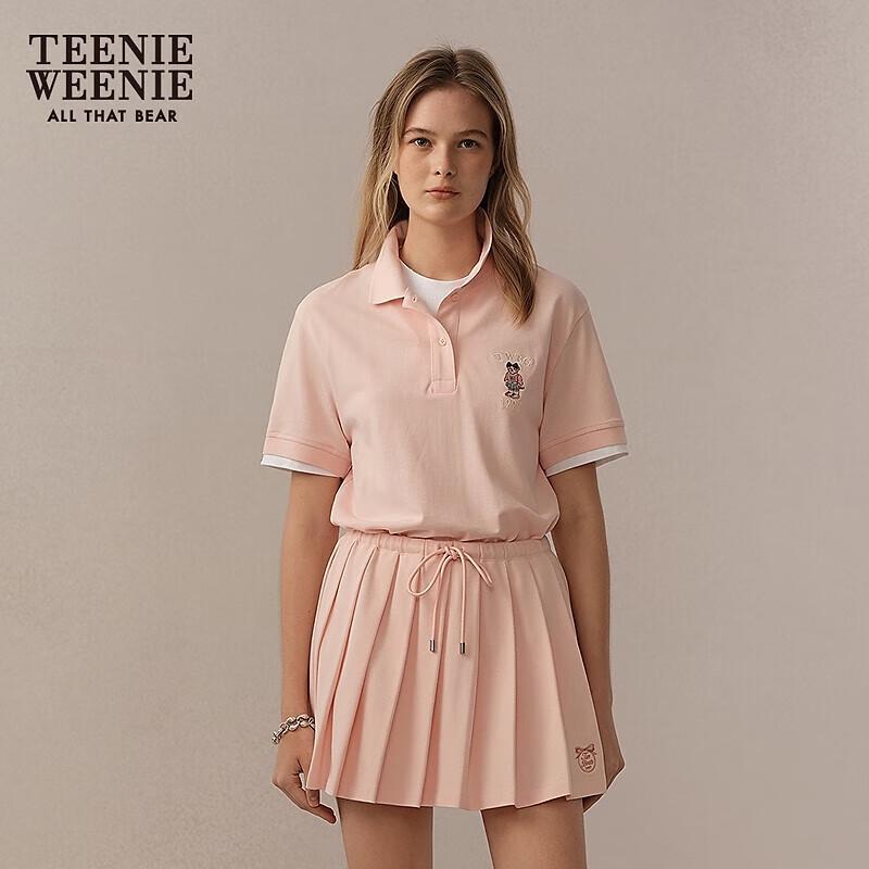 Teenie Weenie Women's Collegiate Polo T-Shirt