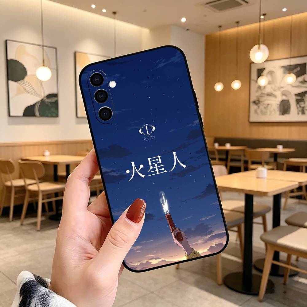 MUSIC Yorushika-A S-sart-T Phone Case For Samsung Galaxy A73,A72,A71,A70,A53,A52,A51,Others Soft Black Cover