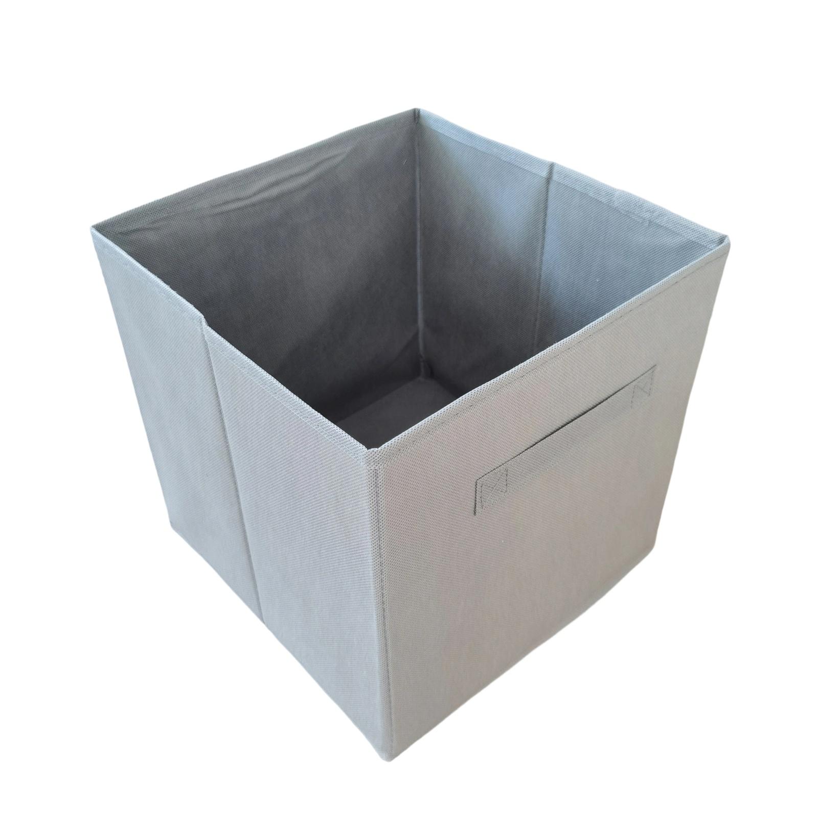 Складная нетканая коробка для хранения Тканевый органайзер для одежды в шкаф one size