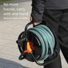 Efficient Organizer Hose Storage Reel Heavy Duty Sturdy Hose Manager Strong Load-bearing Capacity Space Saving Pipe Hose Reel