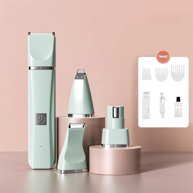 

Pet Hair Trimmer Pet Shaver Cat Dog Electric Push Scissor Fader Dog Cat Hair Trimming Tool Professional Dogs Hairdresser Canine зелений