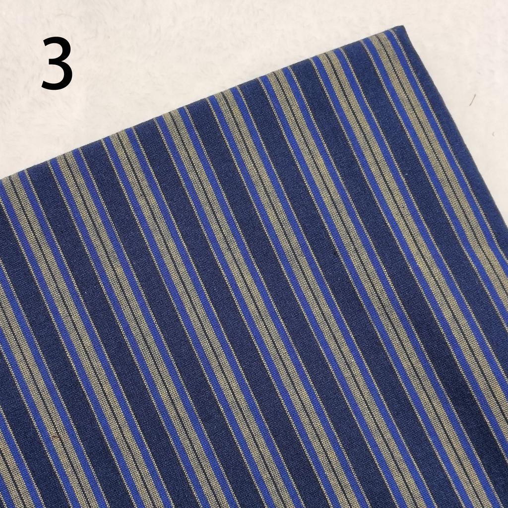 Bargain price yarn-dyed first dye woven cotton plaid brocade patchwork quilt craft fabric cloth DIY stitch sew doll clothes