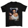 Rihanna Sängerin Unterschrift Kurzarm Unisex Herren T-Shirt Alle Größen