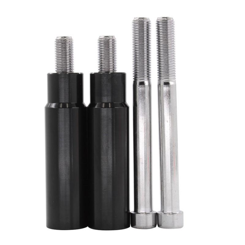 2 Sets Motorcycle Gps Steering Rack Expander For Kawasaki Ninja 6501000 Ninja Support H2Sx Z1000Sx Gtr1400 Black