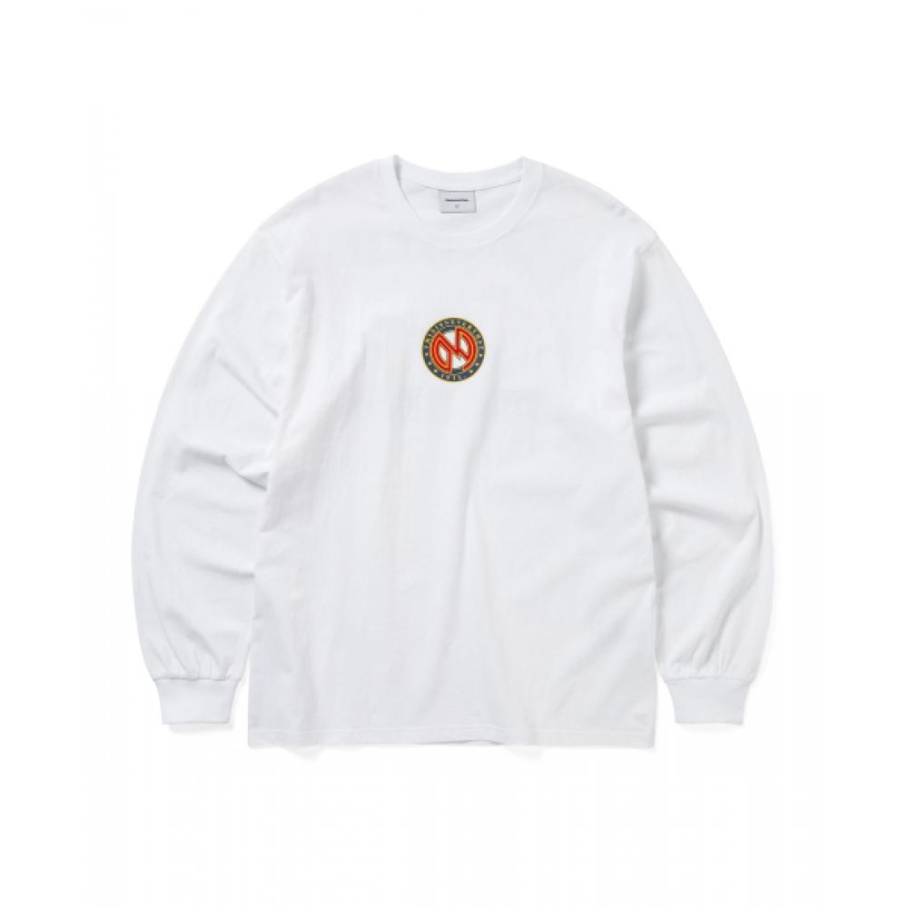 ThiSiSneverthat Monogram L S Tee White S