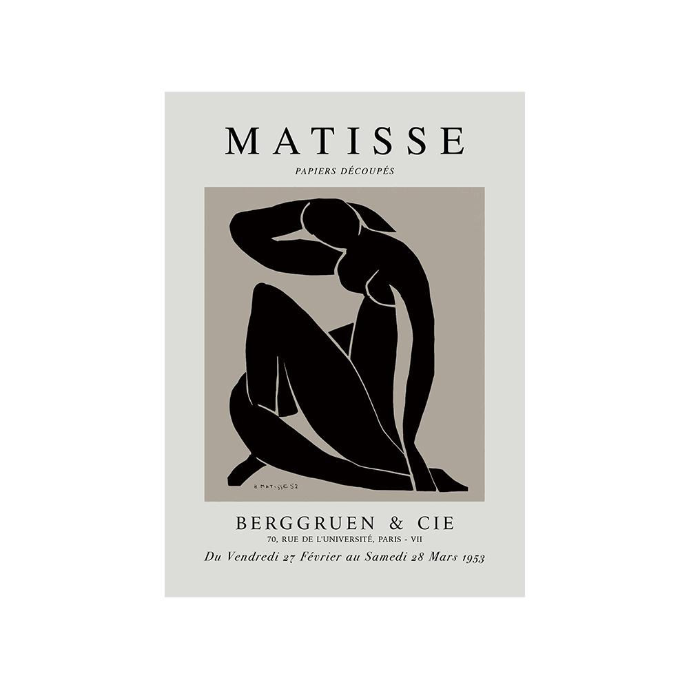 Simple Bohemian Abstract Painting Wall Canvas Print Art Poster Minimalist Black Line Picture for Living Room Home Decor Cuadros