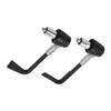 Handlebar Lever Guard 2pcs Clutch Lever Protector Guards Aluminum Clutch Brake End Handguards Brake Protector For Motorbike