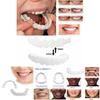 Upper Teeth Lower Dental Veneers Denture Tooth Cover Simulati Set