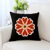 Creative Modern Ethnic Geometry Pillowcase Simple Black/White Sofa Cushion Case Hot Nordic Livingroom Bedroom Decorative Pillows