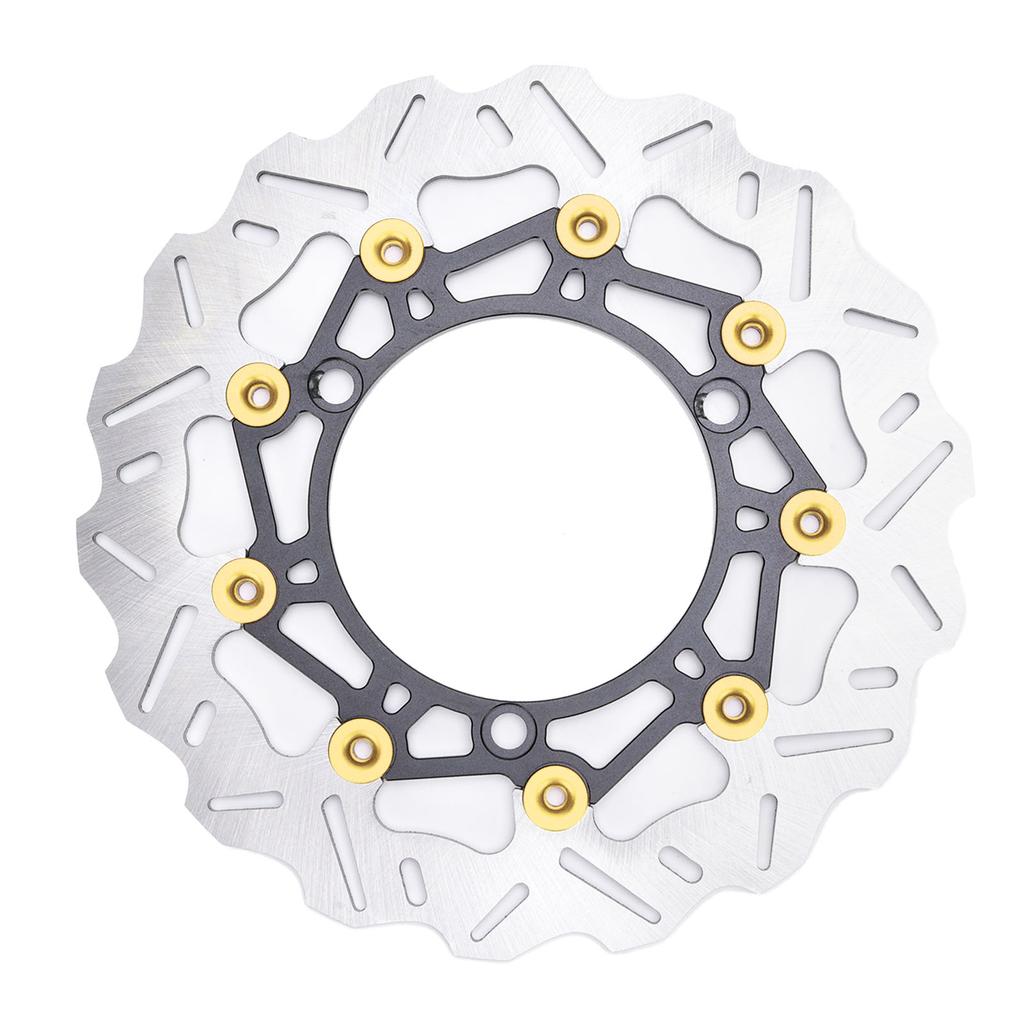 Motorcycle Front Brake Disc Rotor Set 267mm Stainless Steel Caliper Adapter Kit Replacement for NMAX125 NMAX155