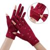 Winddichte Damen Winterhandschuhe Warme Fahrhandschuhe Modische Samt Fäustlinge Laufen