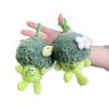Broccoli Green Charming Plush Keyring With Colorful Chick Design For Kids