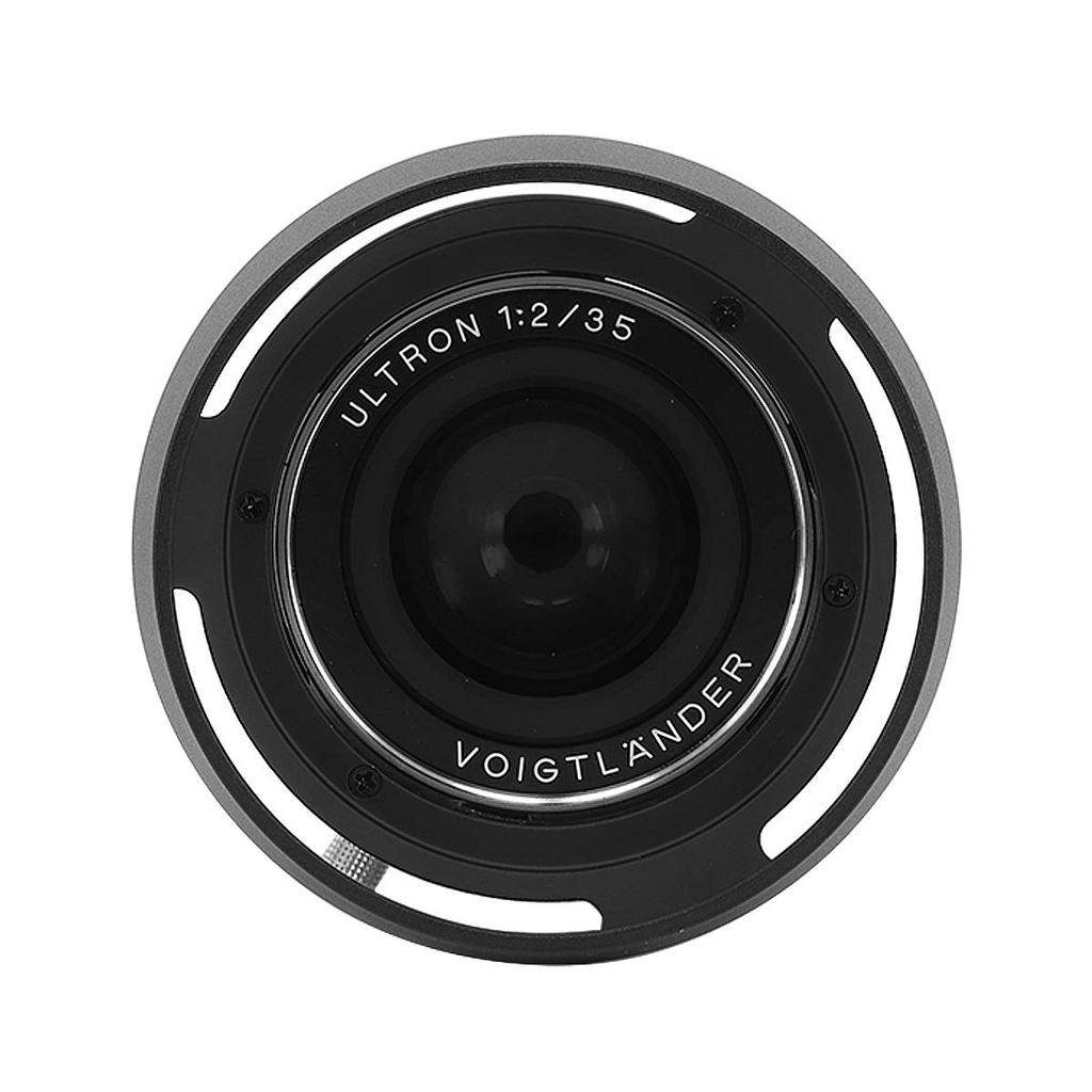 Haoge Bayonet Round Metal Lens Hood Shade for Voigtlander 35mm f2 ULTRON Aspherical Vintage Line VM Lens LH-VM11 12/35 (LH-12)