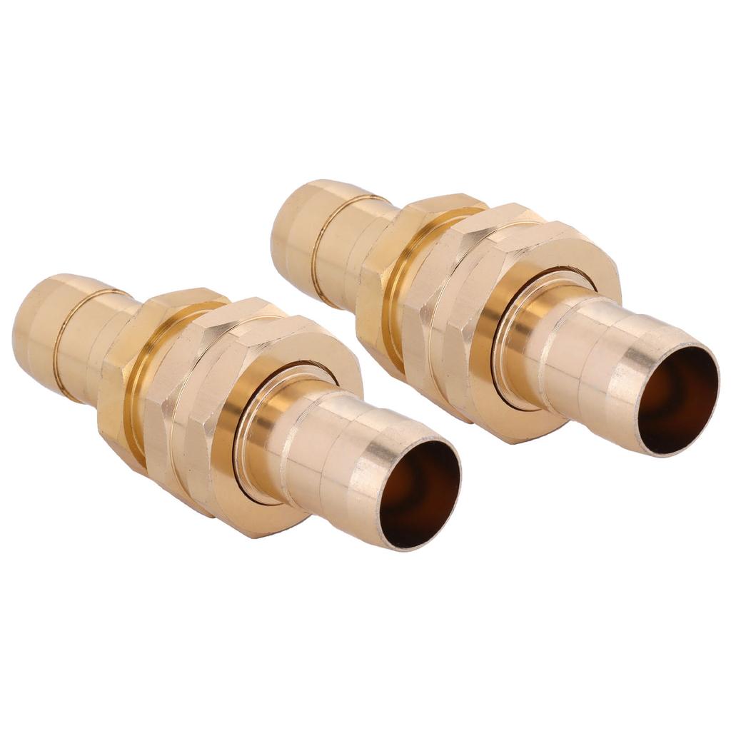 2Pcs G3 4 Aluminum Alloy Hose Repair Connector Water Hose End Mender with Clamp for Garden