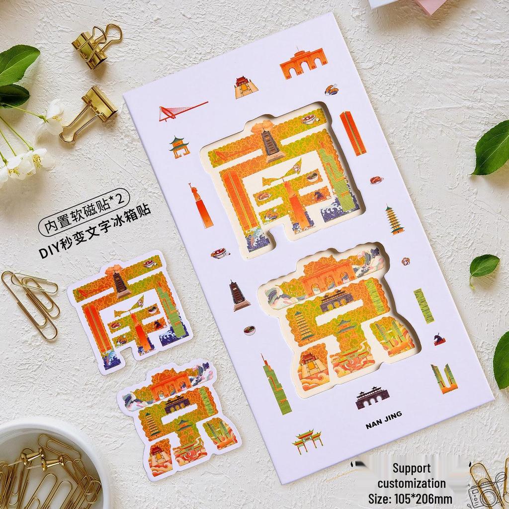 Accordion Fold City Attractions Stamp Collection Book