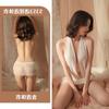 Sexy Adult products, hot one-piece sexy mesh, perspective neck-hanging sexy underwear set, passion miniskirt, new cotton.