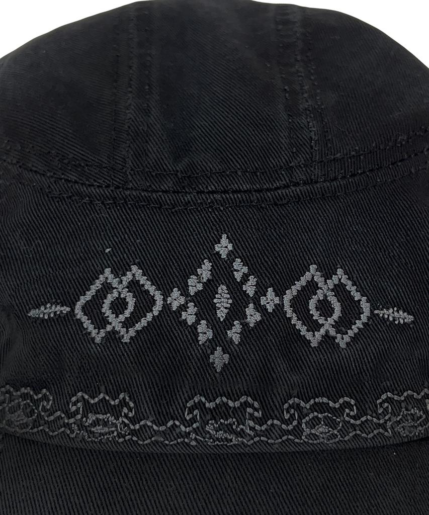 THE COLDEST MOMENT Tcm Ethnic 3 Panel Cap (Black)