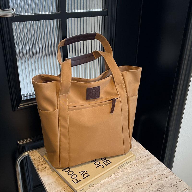 

Сверхлегкая сумка-тоут на одно плечо Большая вместительная портативная сумка для мамы Студенческая сумка Для поездок на работу и обратно Для походов за покупками с друзьями