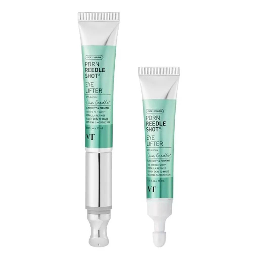 VT COSMETICS PDRN Vibrating Eye Lifter Riddle Shot Main Product + Refill