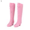 For Foot Length 2cm Fashion Doll Shoes Long Knees Boots High Heels Princess Sandals Casual Puppet Shoes Accessories Toys