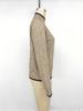 2026 Autumn/Winter Women's Color Block Half-High Collar Knit Pullover Sweater