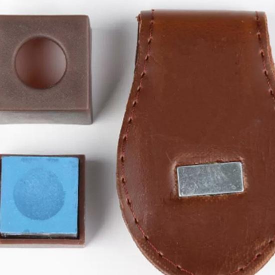 Universal Portable Billiard Chalk Holder Wear Resistant Simple Installation Compact Size Magnetic Belt