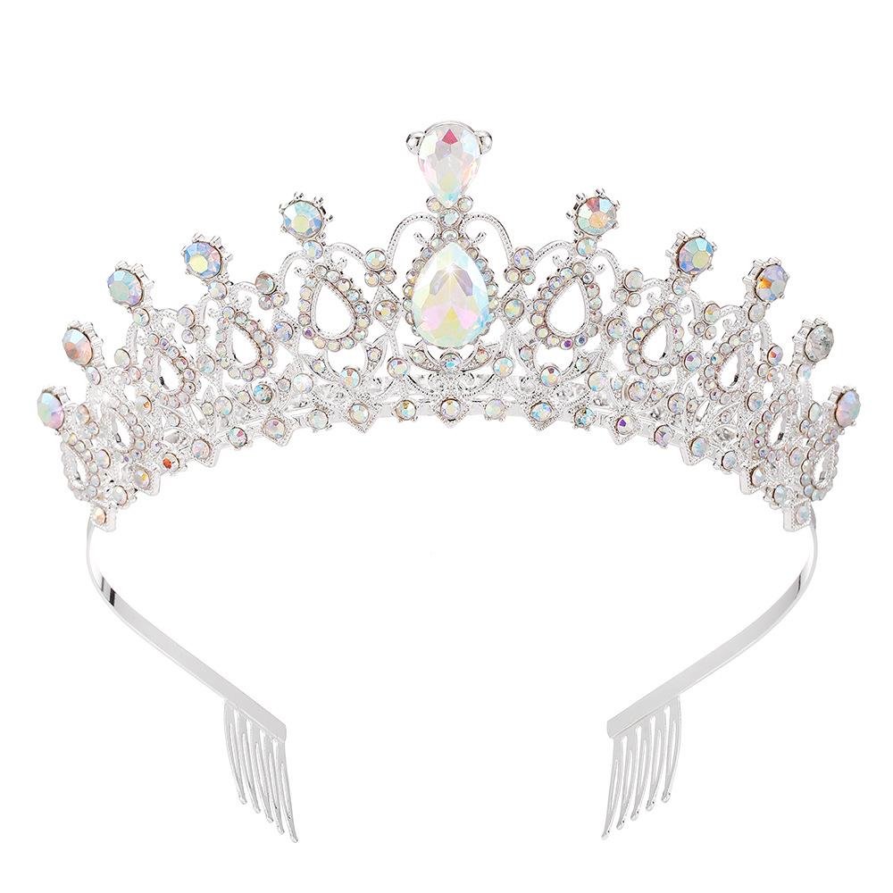 Bandeau et coiffe de mariée en cristal diamant tendance pour mariages et événements