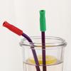 10/20pcs Bar Tip Reusable Teeth Protector Silicone Cover Straw Sleeve Straws Cap Drinking Straw
