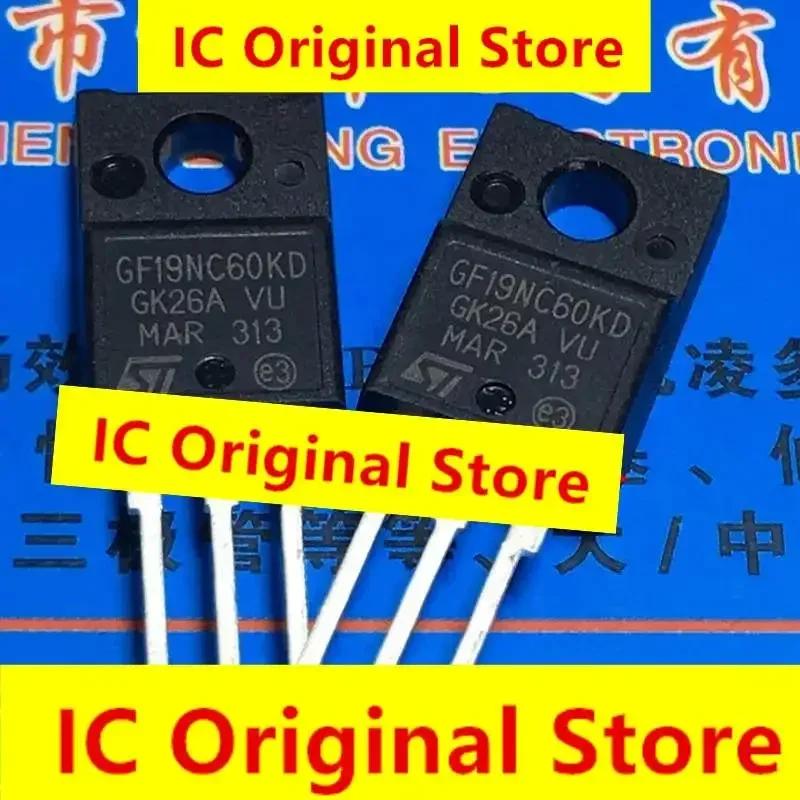 

10 шт. GF19NC60KD Новий імпорт TO-220F 19NC60 Силова комутаційна трубка інвертора Корпус TO220 STGF19NC60KD