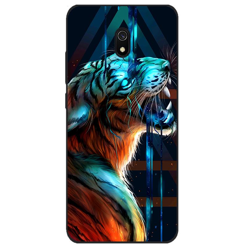 Case for xiaomi redmi 8a cases full protection soft tpu back cover on redmi 8a bumper hongmi 8a phone shell bag coque animal dog