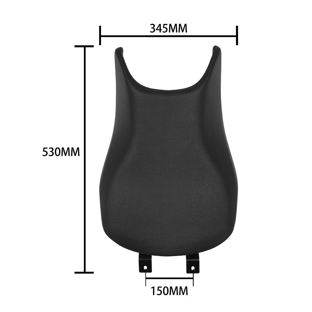 Motorcycle Seat Cushion for Benelli TRK502 TRK502X TRK 502 Lower 30mm Modified Vintage Hump Saddle Pad Moto Seats Parts Cushions