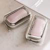 Portable Soap Box Pink Bathroom Soap Rack New Travel Soap Dish  Outdoor Tourism
