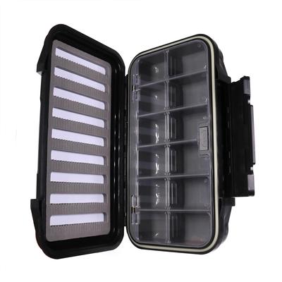 Rozmiar M Wodoodporne pudełko wędkarskie Fly Fly Tackle Box Małe łyżki Haczyk na przynęty Schowek na lód