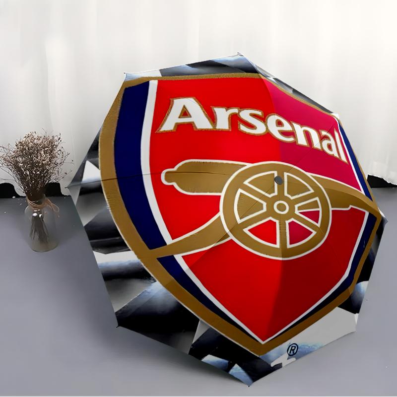1pc A-Arsenal11 Umbrella, Sun Protection, And UV Shielding. It Has Eight Sturdy Ribs for Outdoor Use And Perfect As a Holiday Gift
