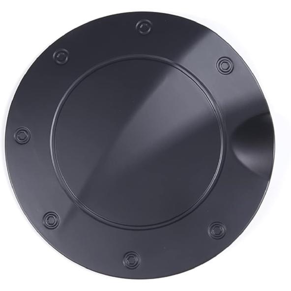 Car Gas Fuel Tank Cover Trim for Toyot@ Tundra 2022 2023 2024 Accessories, ABS Car Door Gas Cap Cover Protector Sticker (Matte Black)