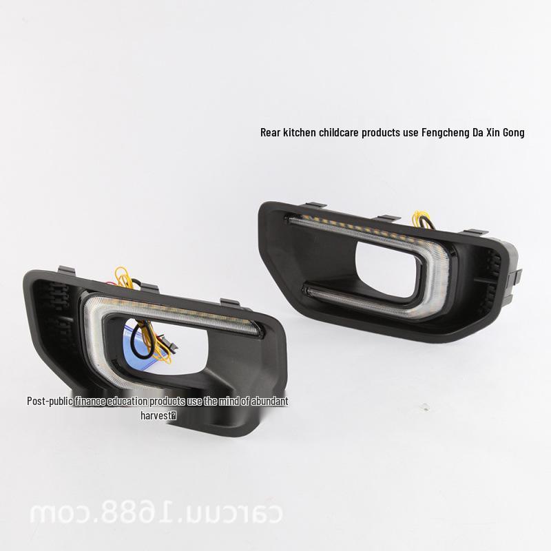Ford Ranger & Everest T9 Daytime Running Front Fog Lights for Low Trim Vehicles (2022).