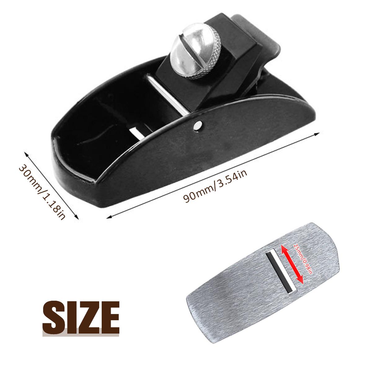 

Mini Hand Planer Professional Woodworking Planer Smoothing Adjustable Flat Bottom Trimming Precise Manual Wood Planer for Craft 25mm