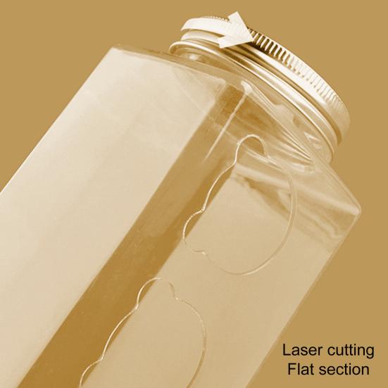 Hühnerfutterspender Flaschendeckel Design Transparent Großes Fassungsvermögen Kunststoff Geflügel Getreide Wasser