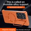 Ultra Thin Metal Lens Holder Frameless for Magsafe Magnetic Phone Case for Galaxy S26 S25 S24 FE Plus Ultra Solid Matte PC Cove