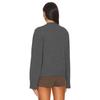 Women's Autumn and Winter V-neck Knitted Cardigan Solid Color Long-sleeved Casual Sweater