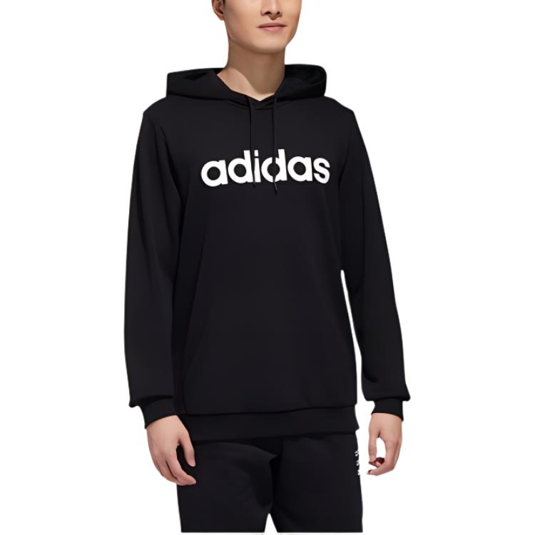 adidas Sweatshirts Men's Black Hooded Moderate Other CW2471