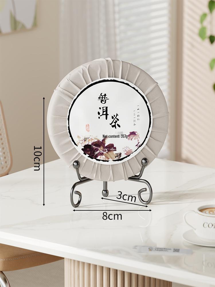 Runder Dekoteller & Bilderrahmenständer - Display für Teller, Uhren, Ornamente und Teekuchen