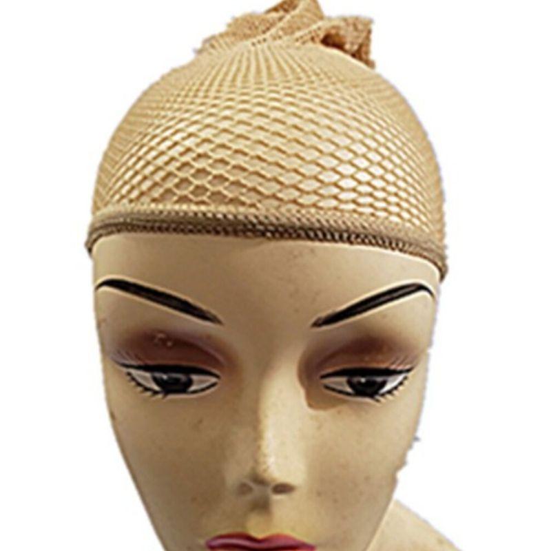 

Wig Hat Stage Costume Long Two-Head Net Hat Stretch Coif Sub-Origin South Korea Black Flesh Color Default