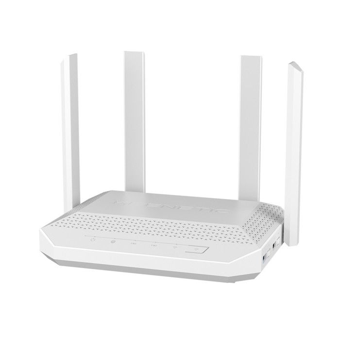 Keenetic Hero Router Wi-Fi 6 AX3000 Dual-band Mesh Multi-Gigabit 4 porte Bianco